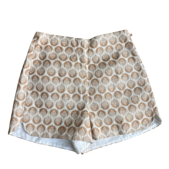 Anthropologie Corey Lynn Calter High Waist Jacquard Shorts Size 4 - Picture 7 of 7